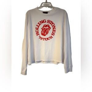Rolling Stones ’78 Tour Long Sleeve Shirt Official Bravado Reissue